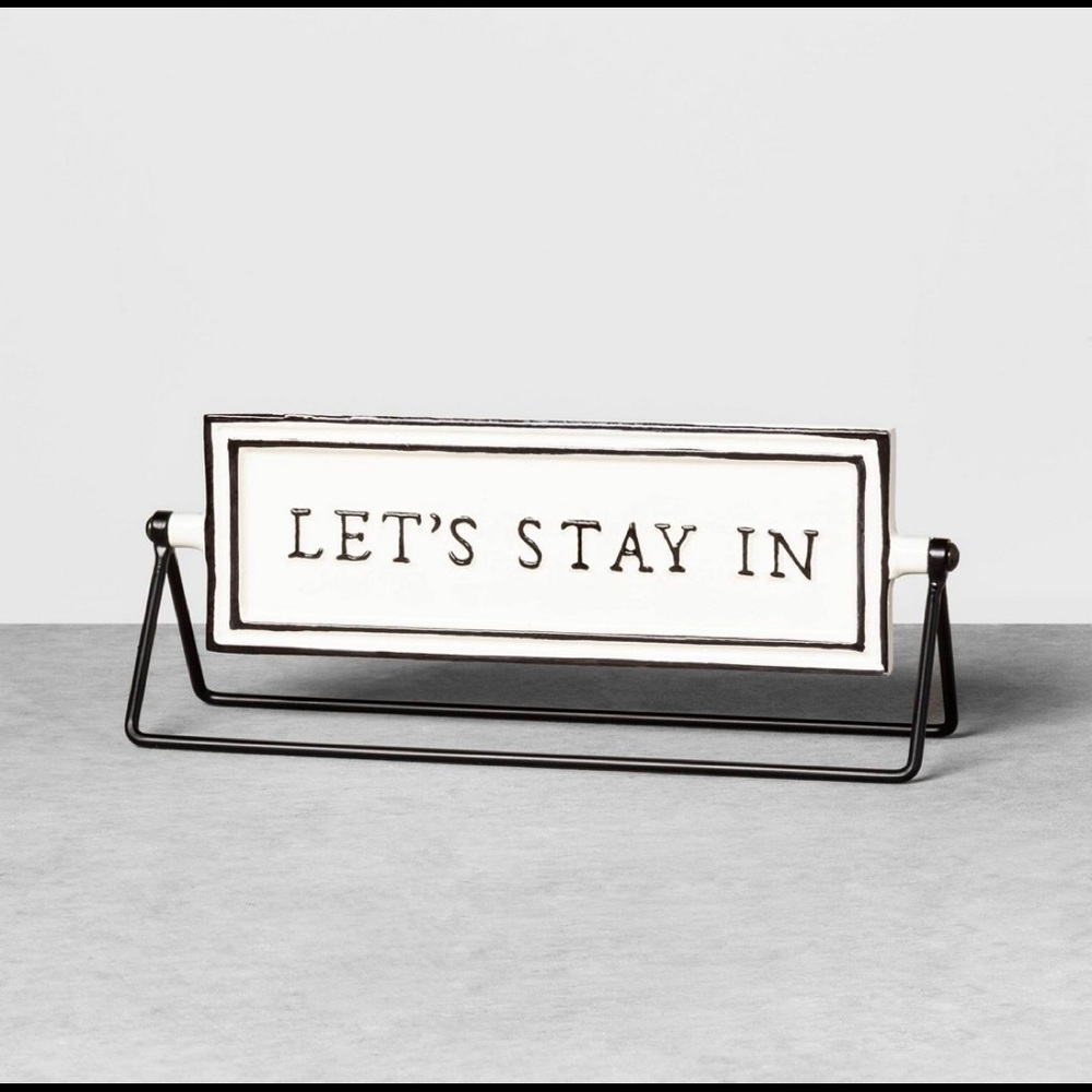 IN SEARCH OF! Hearth and Hand reversible sign!